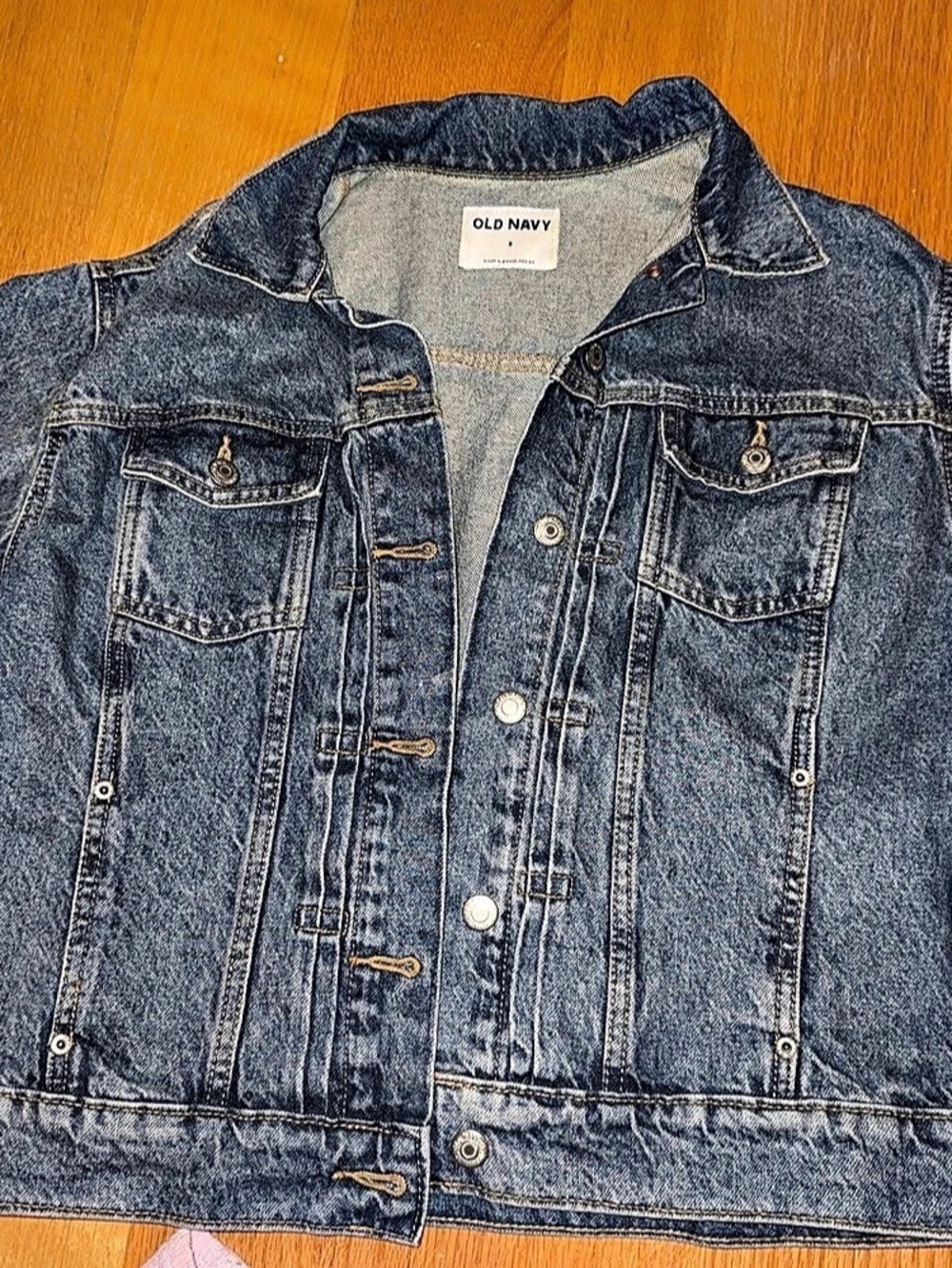 Old Navy Classic Denim Jacket Blue Jean Jacket